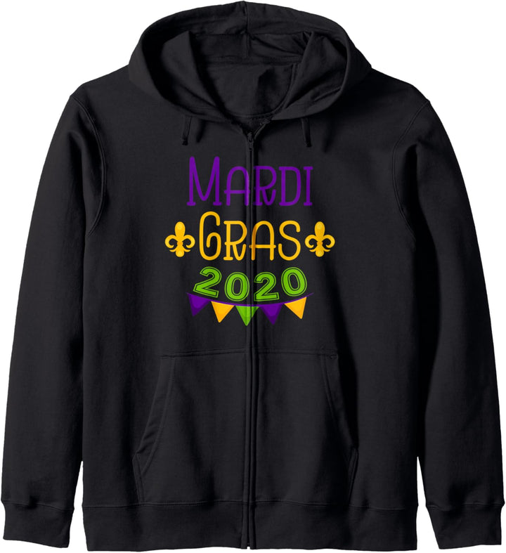 Mardi Gras 2020 Funny Mardi Gras Carnival Women Kapuzenjacke