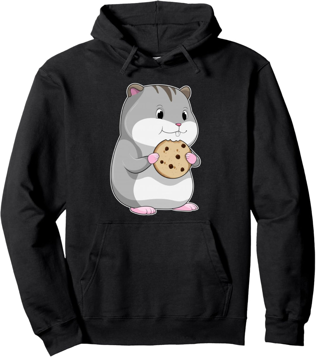 Hamster Keks Pullover Hoodie