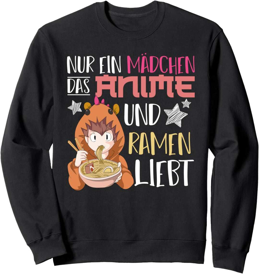 Japanisches Essen Japan Otaku Nerd Anime Ramen Mädchen Sweatshirt
