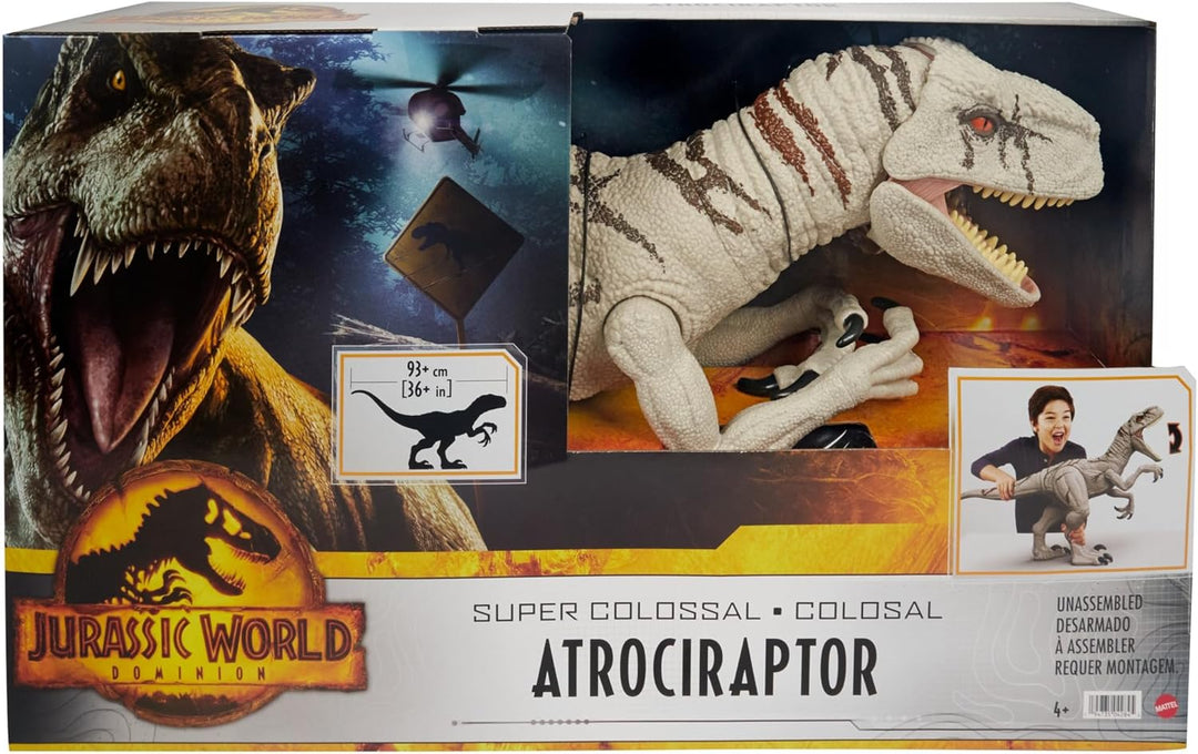 Jurassic World HFR09 - "Dominion: Ein neues Zeitalter" Riesendino Atrociraptor Actionfigur, extragro