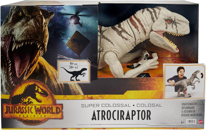 Jurassic World HFR09 - "Dominion: Ein neues Zeitalter" Riesendino Atrociraptor Actionfigur, extragro