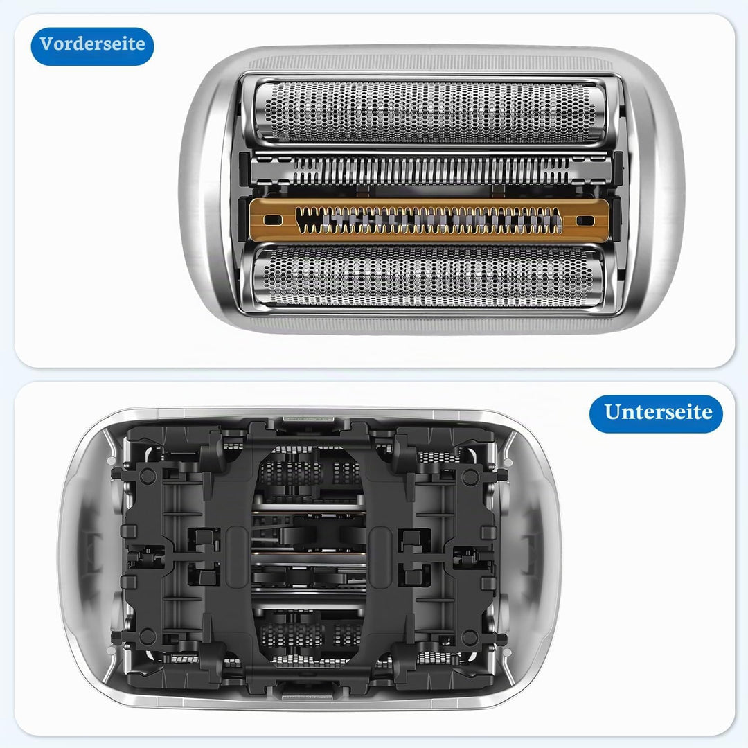 Series 9 Pro Elektrorasierer Scherkopf 94M, Ersatzscherteil für Herren Rasierer Serie 9, Kompatibel