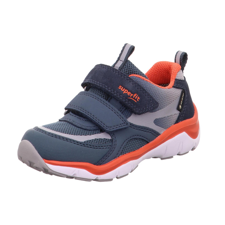 Superfit Jungen Sport5 Gore-tex Sneaker 22 EU Weit Blau Rot 8000, 22 EU Weit Blau Rot 8000