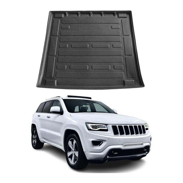 OMAC Kofferraumwanne Laderaumwanne kompatibel mit Jeep Grand Cherokee 2011-2024 Gummi TPE Jeep Grand