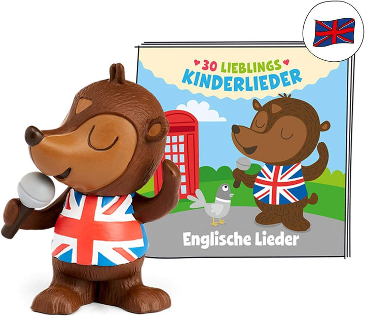 tonies Hörfiguren für Toniebox: 30 ENGLISCHE LIEBLINGSLIEDER Figur - ca 70 Min. Spieldauer - ab 3 Ja