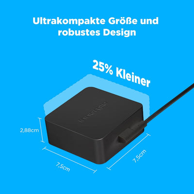 Innergie T9 90W 65W 45W Laptop Netzteil Universal Ladegerät mit Kabel und 6 Steckern, kompatibel mit