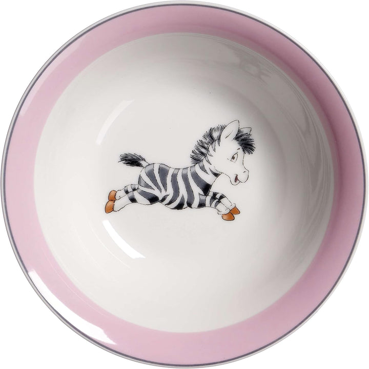 Ritzenhoff & Breker Kindergeschirr-Set Happy Zoo, Zoe, 3-teilig Zebra Zoe, Zebra Zoe