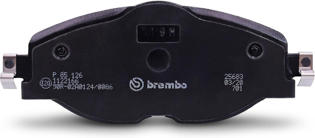 Brembo P85126 Vordere Bremsbeläge, Anzahl 4 Single, Single