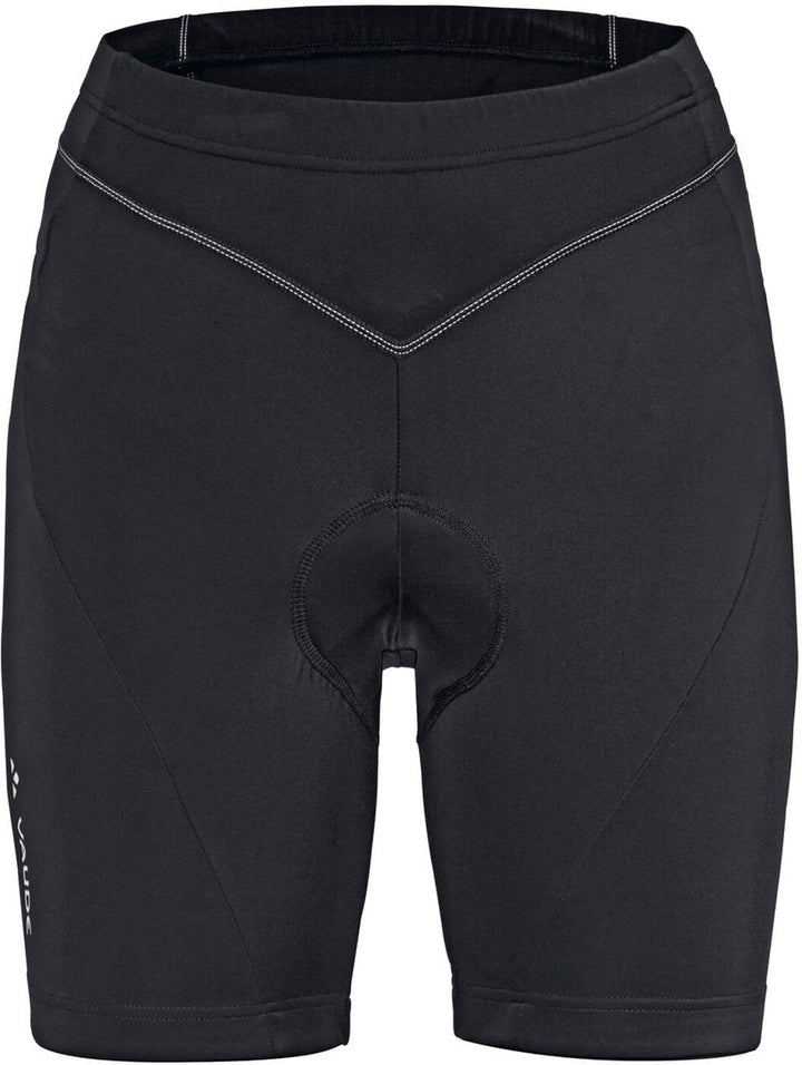 VAUDE Active - Fahrradhose Damen gepolstert - Radlerhose 44 Black Uni, 44 Black Uni