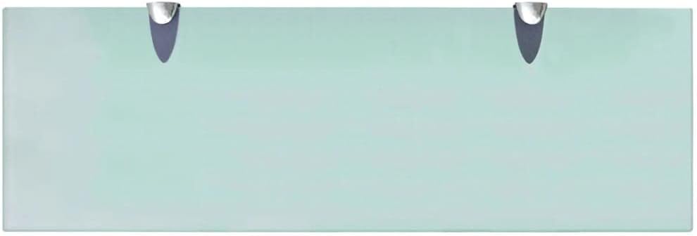 vidaXL Wand Regal Glasregal Glasboden Glasablage Badregal Glas 60x20 cm 8 mm