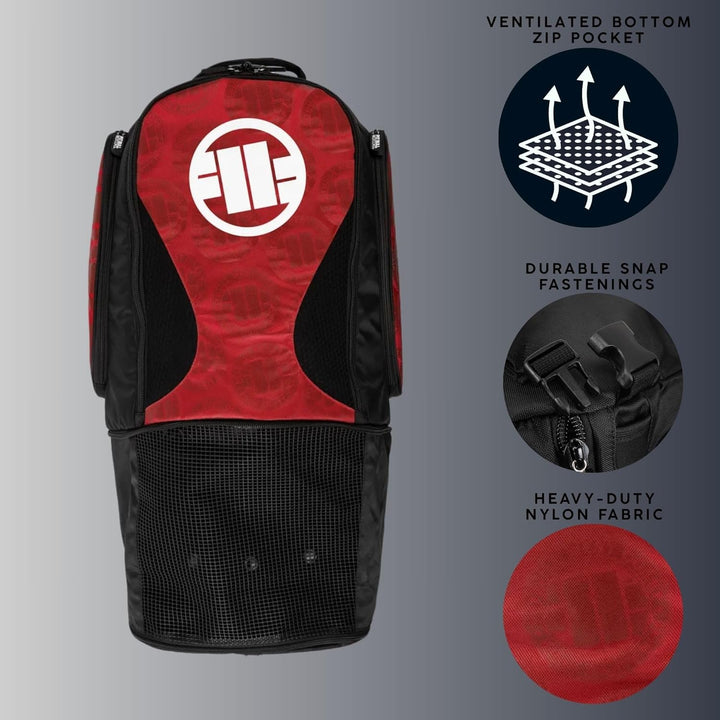 PITBULL Rucksack Backpack für Herren Pit Bull West Coast Mittelmässig Sportrucksack Ausklappbar Tasc