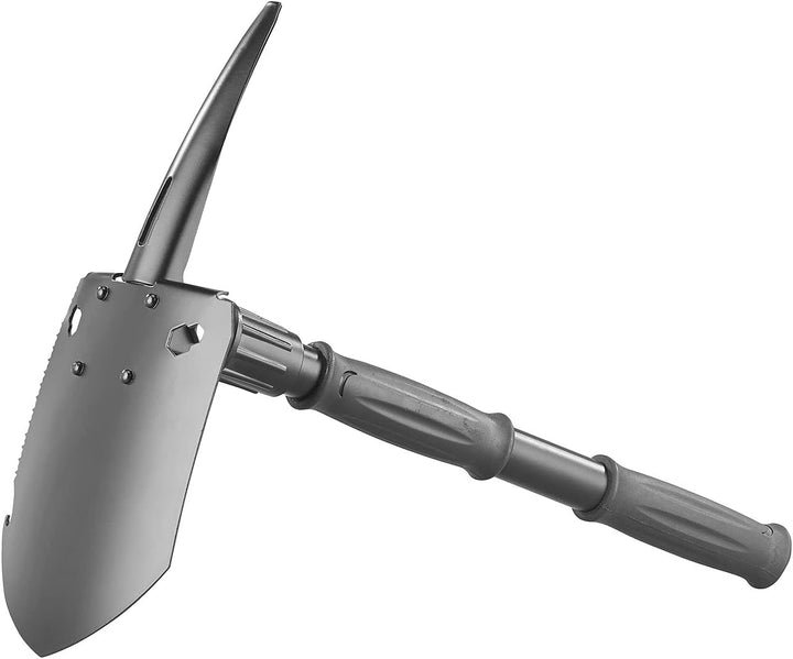 Semptec Urban Survival Technology Feuerstahl: 11in1-Multi-Werkzeug-Spaten zum Hacken, Sägen u.v.m. &