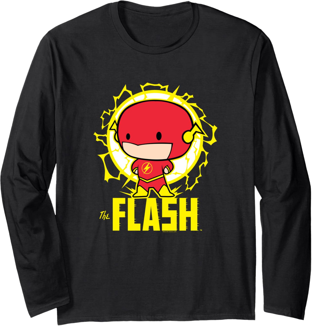 The Flash Cute Chibi Langarmshirt