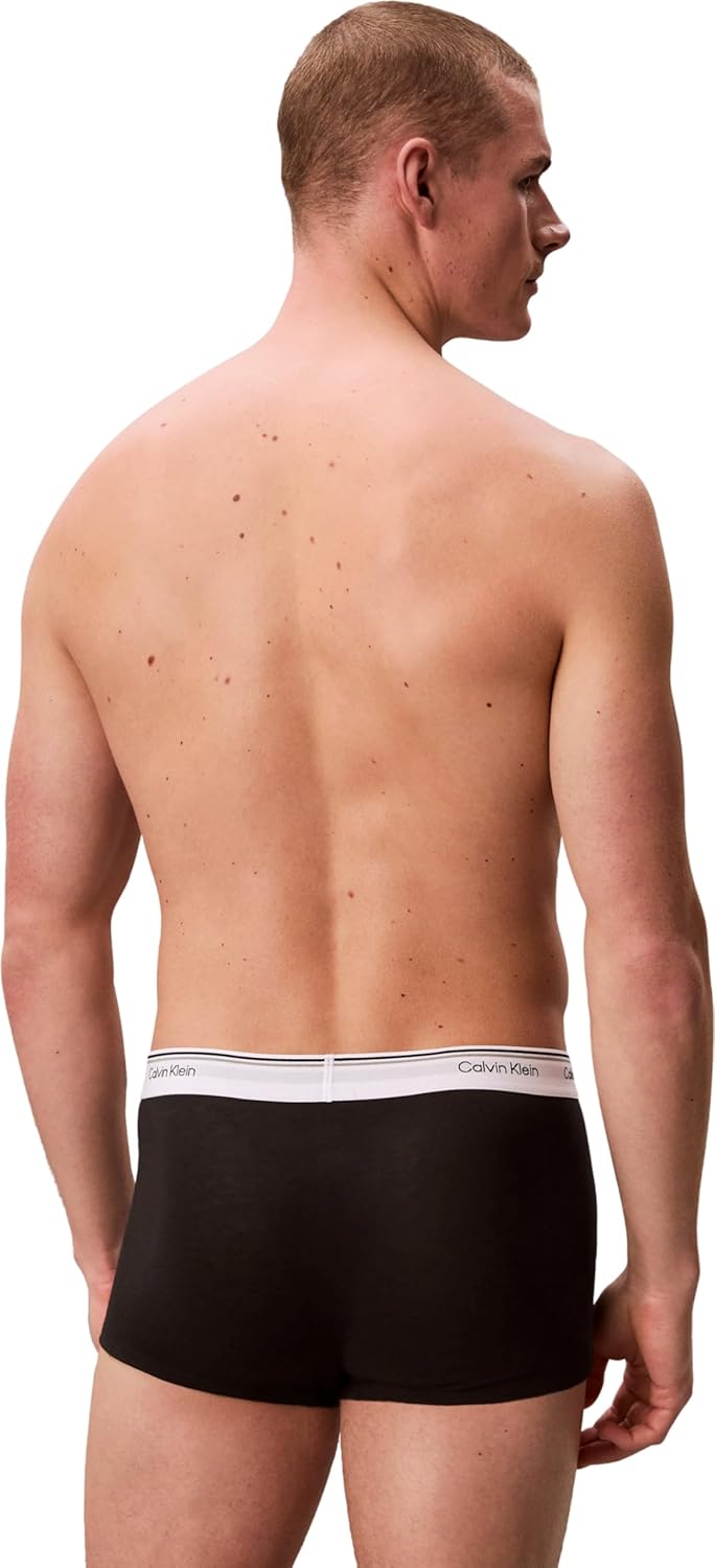 Calvin Klein Herren Low Rise Trunk, Black (Black)