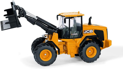 siku 3663, JCB 435S Agri Radlader, 1:32, Metall/Kunststoff, Orange, Frontladerwechselsystem