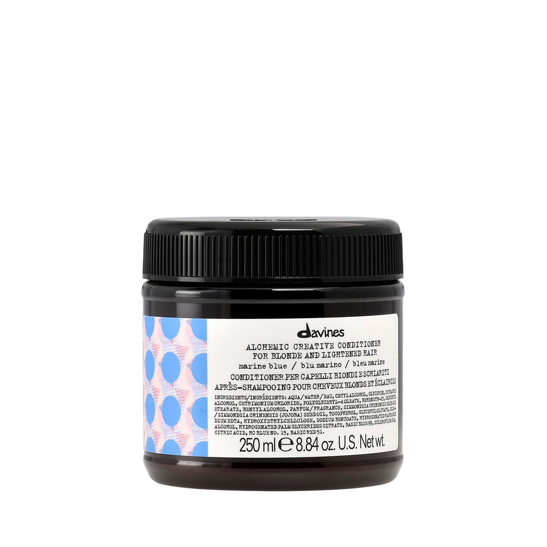 Davines Alchemic Creative Conditioner Marine Blue 250ml - Marineblaufarbener Conditioner
