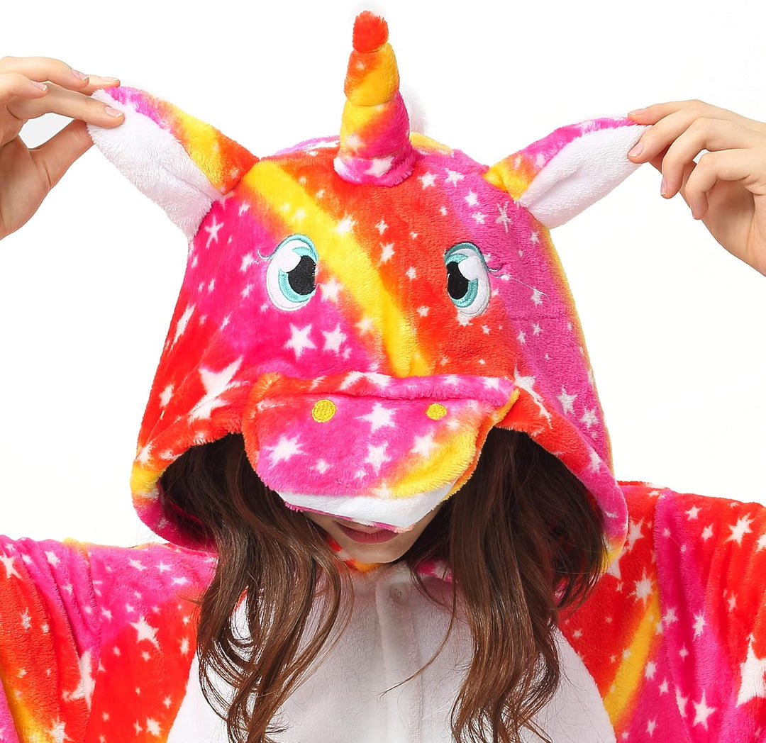 Katara 1744 Jumpsuit, UnisexÊ? Erwachsene, Einhorn Sun Orange, Körpergrösse 175-185cm (XL) Einhorn S