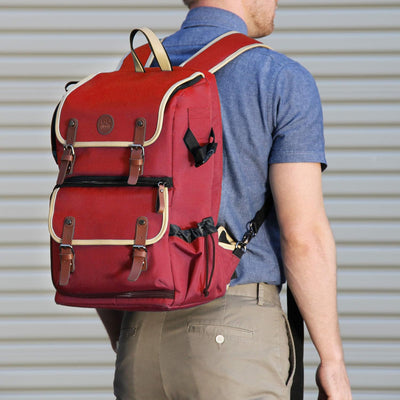 GOgroove Kamera Rucksack für Spiegelreflexkameras: DSLR Backpack ideal für Reisen, ausreichend Platz