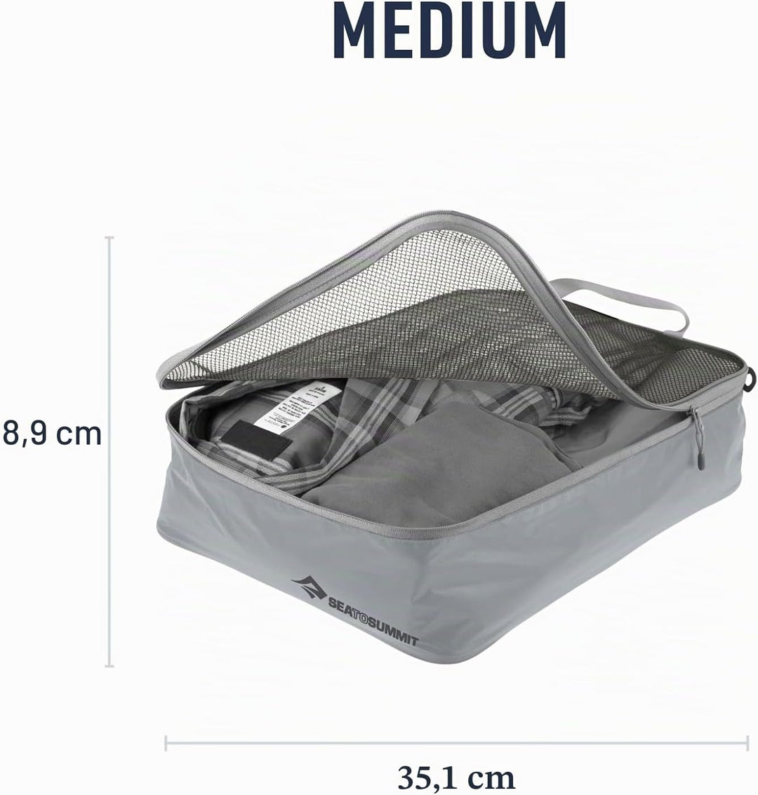 Sea To Summit Ultra-SIL Garment Mesh Bag Medium Grau - Robuste vielseitige Kleideraufbewahrung, Grös