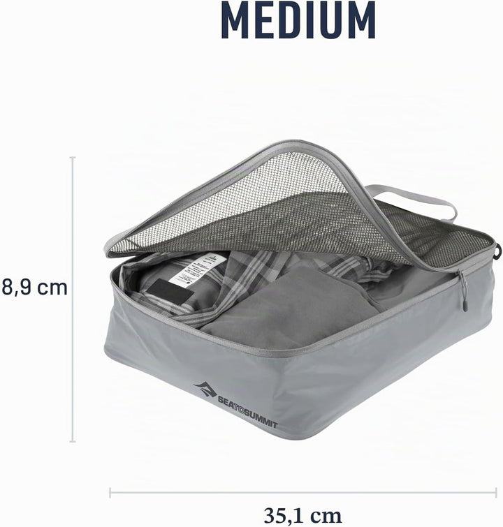 Sea To Summit Ultra-SIL Garment Mesh Bag Medium Grau - Robuste vielseitige Kleideraufbewahrung, Grös