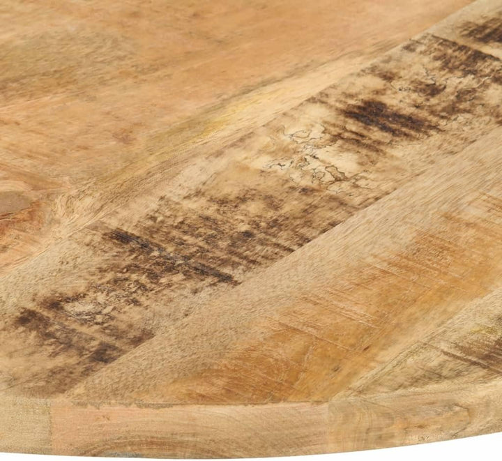 vidaXL Mangoholz Massiv Tischplatte Massivholzplatte Holzplatte Ersatztischplatte Holz Platte für Es