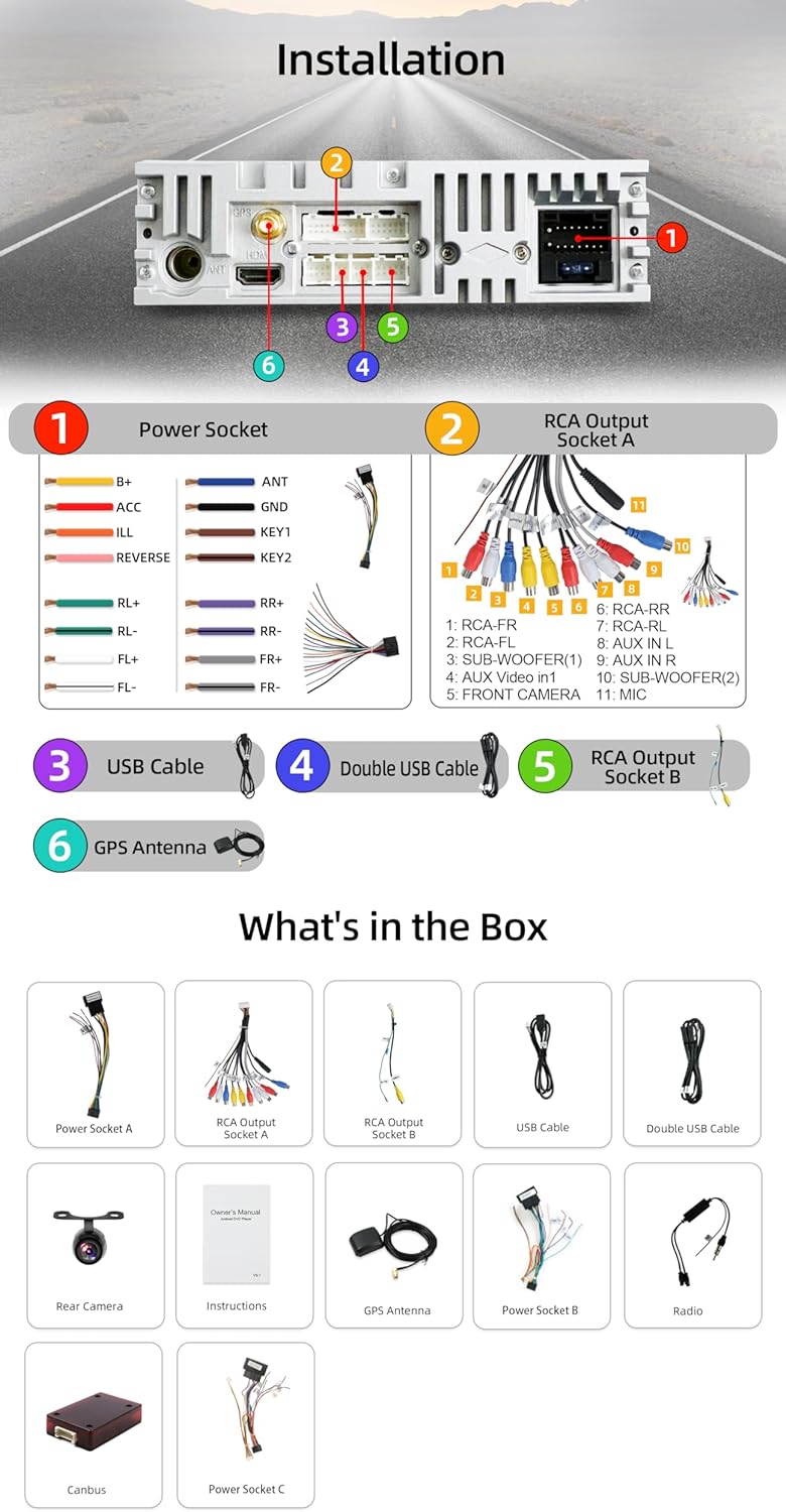 YUNTX PX6 Android 10 Autoradio Kompatibel mit Mercedes Benz Viano/Sprinter/W906 - [4G+64G] - KOSTENL