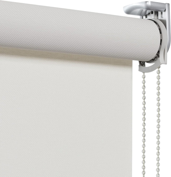 VIEWTEX | Rollo zum Aufrollen, 10% Weiss, Leinen, 150 x 250 cm, 5 Jahre Garantie