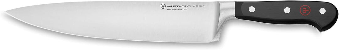 WÜSTHOF Classic Kochmesser 23 cm, Schwarz Schwarz 23 cm Single, Schwarz 23 cm Single