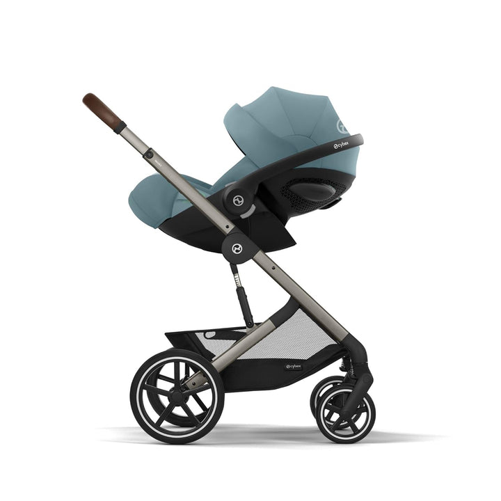 CYBEX Gold Babyschale Cloud G i-Size Plus, Inkl. Neugeboreneneinlage, Ab Geburt bis ca. 24 Monate, F