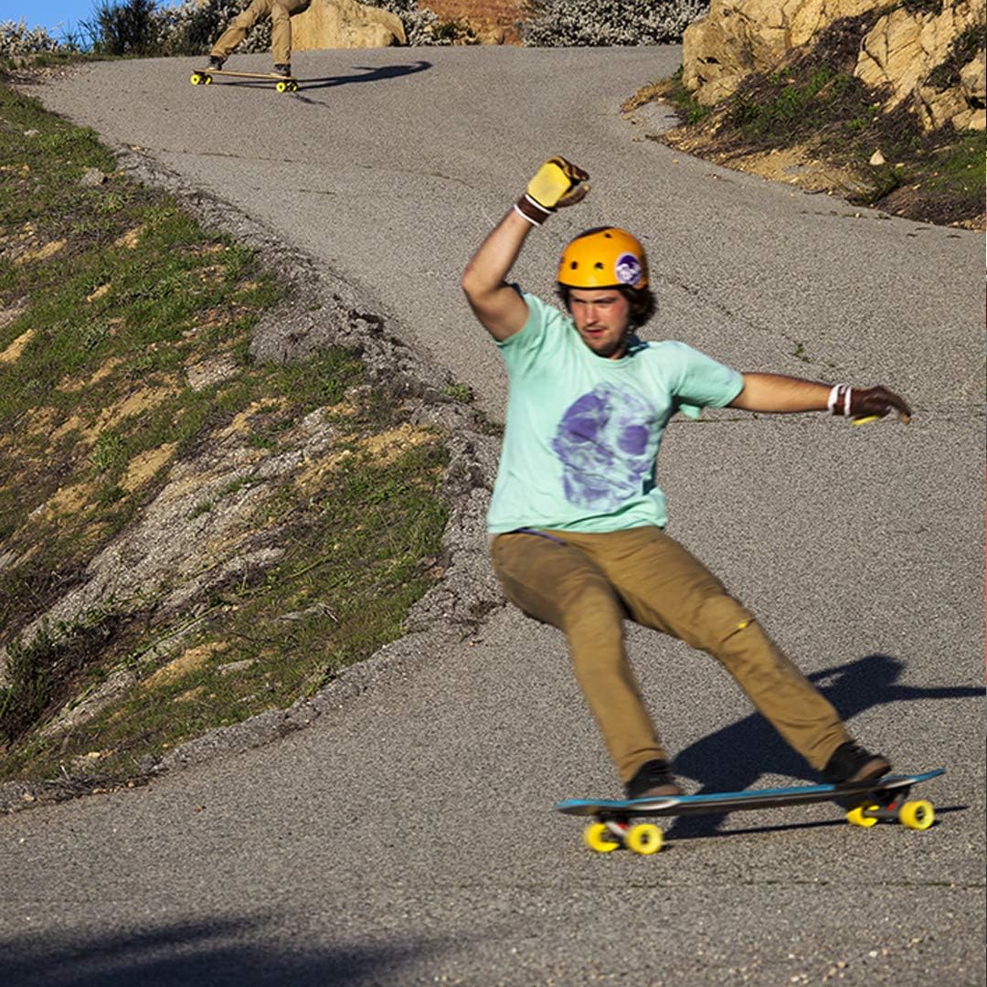 Orangatang 4 President 70mm 80a Cruising Longboard Skateboard Rollen (Orange, 4er Set) Orange 80a Ei