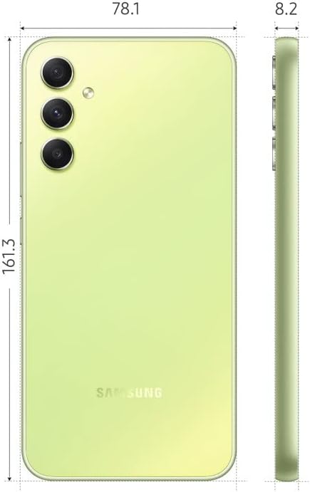 Samsung A34 AWESOME LIME 128GB 5G, unlocked