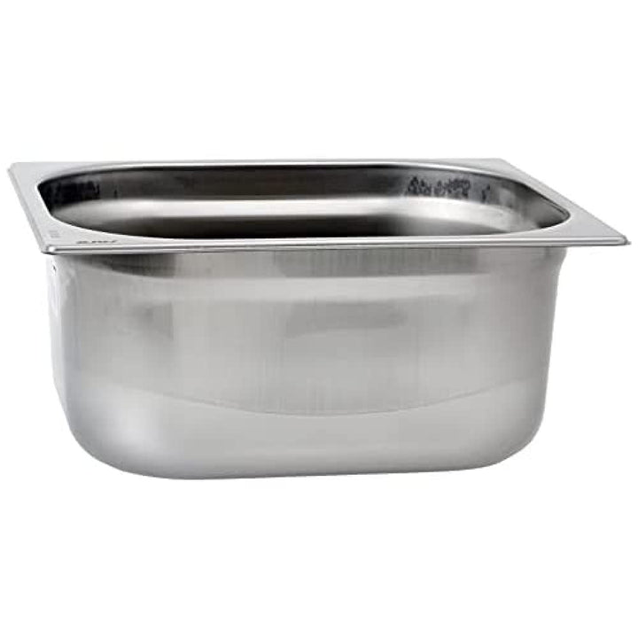 SARO GN-Behälter 1/2 – Edelstahl – Tiefe 150 mm – Inhalt 9,5 L – Für Dampfgarer, Warmhaltewannen & L
