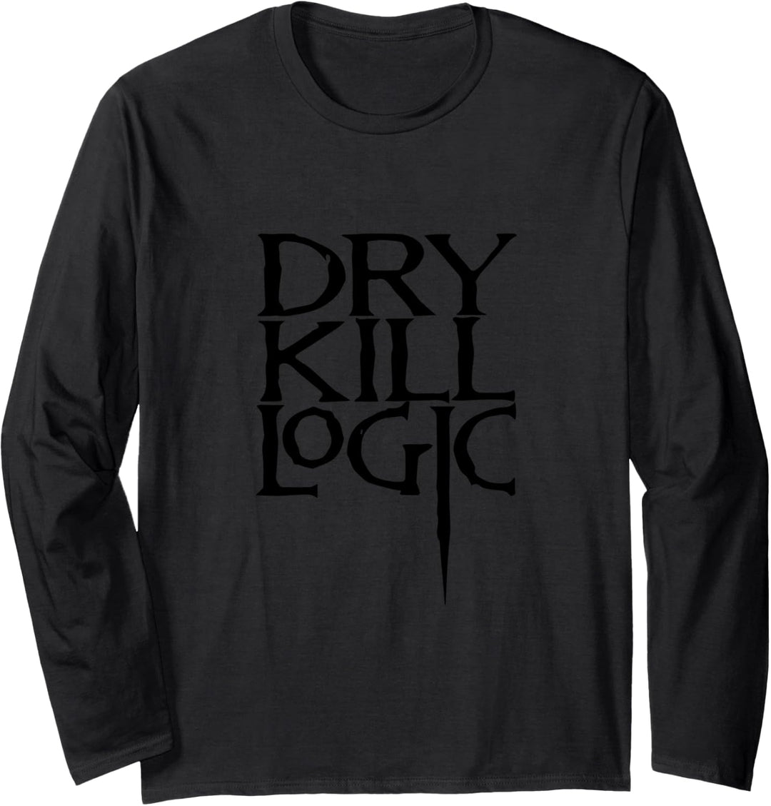 Klassisches Logo von Dry Kill Logic Langarmshirt