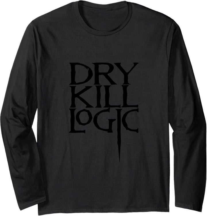 Klassisches Logo von Dry Kill Logic Langarmshirt