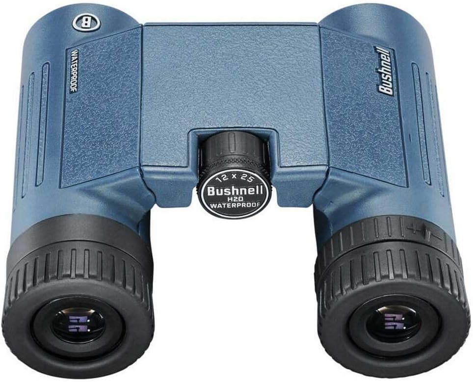 Bushnell - H2O 2 - Fernglas - 12x25 Dunkelblaues - Dachkant - Voll multivergütet - Wasserdicht/Besch