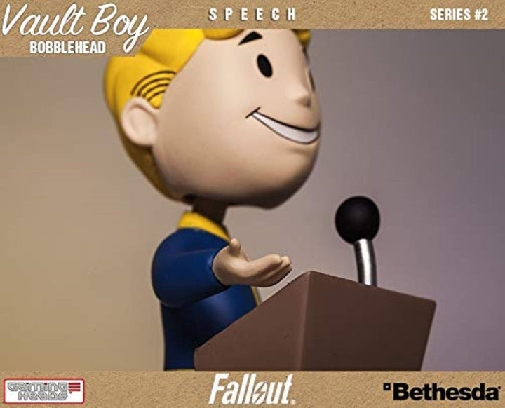 Fallout 4: Vault Boy 111 Vault-Tec Wackelkopf - Serie Zwei: Sprache, Blau, Gelb
