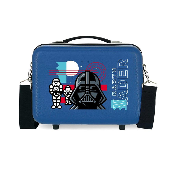 Star Wars Galactic Empire Kulturbeutel, anpassbar, mit Umhängetasche, Blau, 29 x 21 x 15 cm, starr,