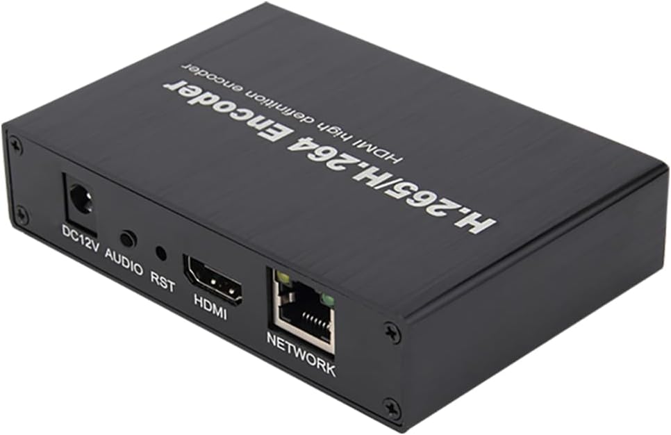 EXVIST H.265 1080P HDMI Video Encoder HDMI zu RTMP Encoder W/SD Card Slot Max 128G DDNS HTTP ONVIF R