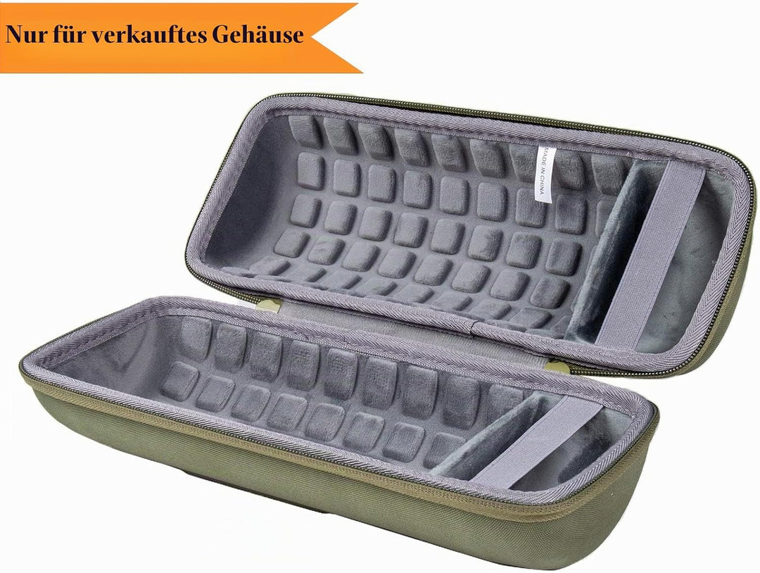 co2CREA Hart Reise Schutz Hülle Etui Tasche für JBL Charge 4 / JBL Charge 5 Tragbarer Bluetooth Laut