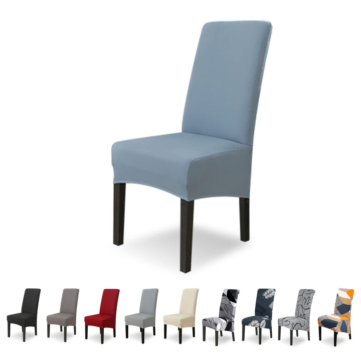 Stuhlhussen XL 4er Set Stretch Stuhlhussen Schwingstühle XL für Esszimmerstühle Spandex Universal-St