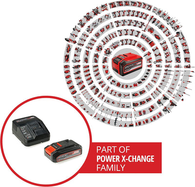 Original Einhell Starter Kit 2,5 Ah Akku und Ladegerät Power X-Change (Li-Ion, 18 V, 50 min Ladezeit