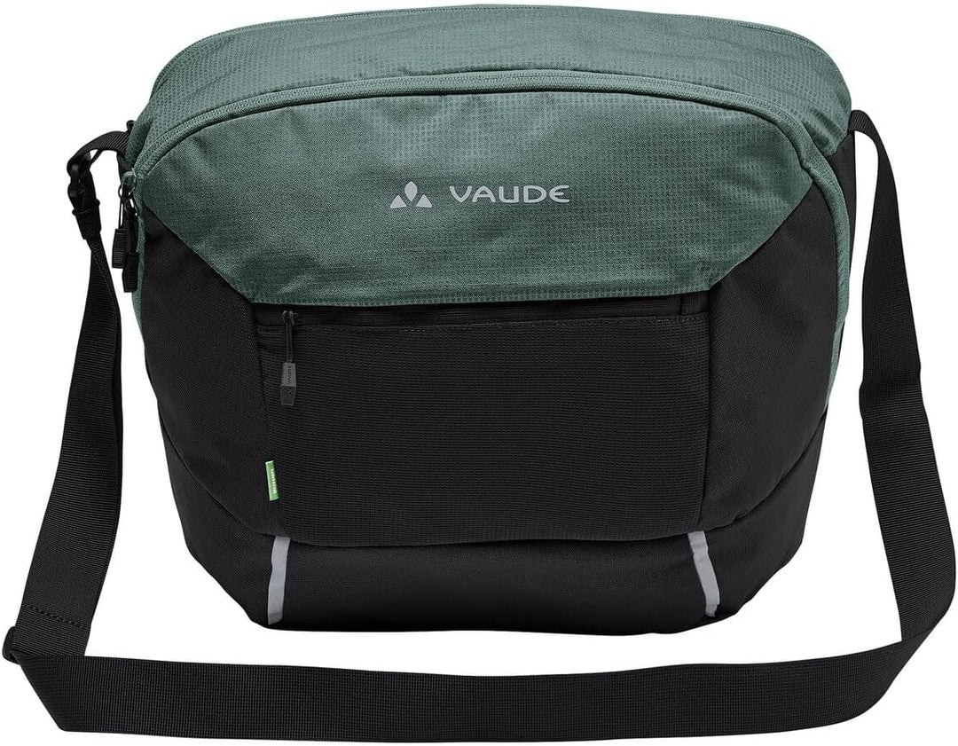 VAUDE Unisex Cycle Messenger M Fahrradtaschen Einheitsgrösse Black/Dusty Forest, Einheitsgrösse Blac