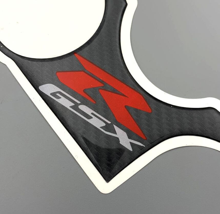 Motorrad-Dekorativer Aufkleber, 3D-Karbonfaser, Motorrad-Kraftstofftank-Aufkleber, geeignet für GSXR