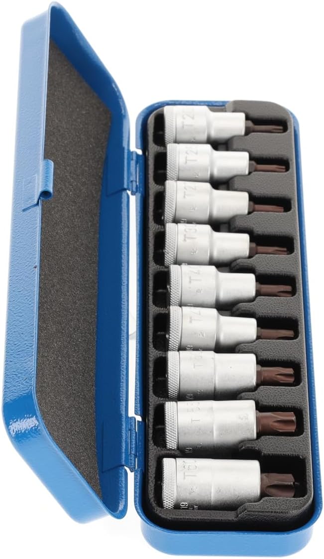 Steckschlüsselsatz ITX 19 PM 9-tlg.1/2 Zoll T20-T60 GEDORE 1/2 zoll 9 Stücke, 1/2 zoll 9 Stücke