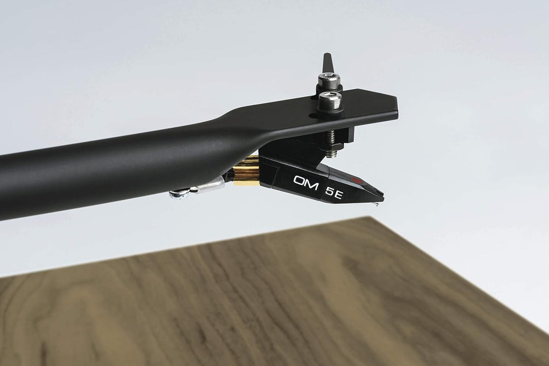 Pro-Ject T1, Audiophiler Einstiegs-Plattenspieler der neuen Generation (Walnuss), Walnuss