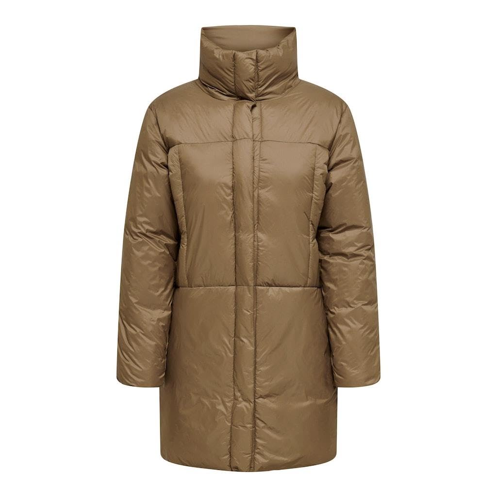 ONLY Damen Onlmax Bf Long Puffer Otw Pufferjacke M Otter, M Otter