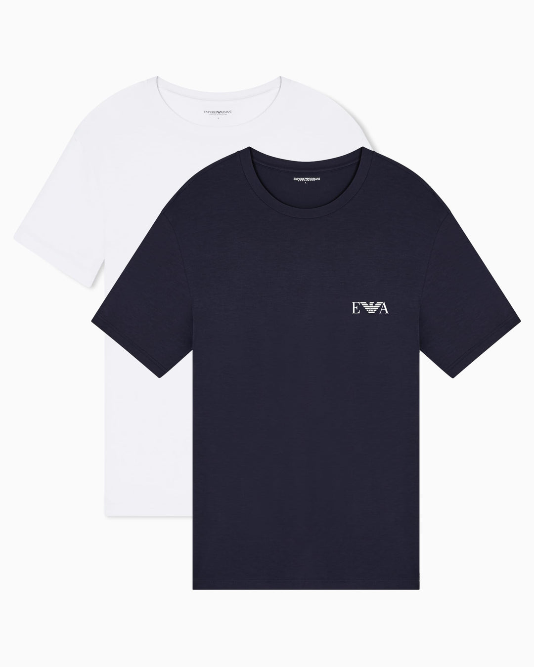 Emporio Armani Herren Emporio Armani Underwear 2-Pack T-Shirt Core Logoband Shirt (2er Pack) S Weiss
