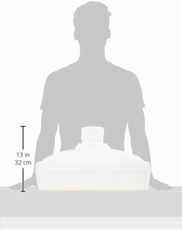 greemotion 462415 Schirmständer, Sonnenschirmständer für Rohr-Ø 36-56 mm, 40 l, Weiss Single, Single