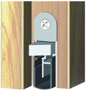 athmer 1-382-0960 Türdichtung Schall Ex Duo L-15 WS Nr.1-382 Auslösung 2-seitig L.958mm Alu