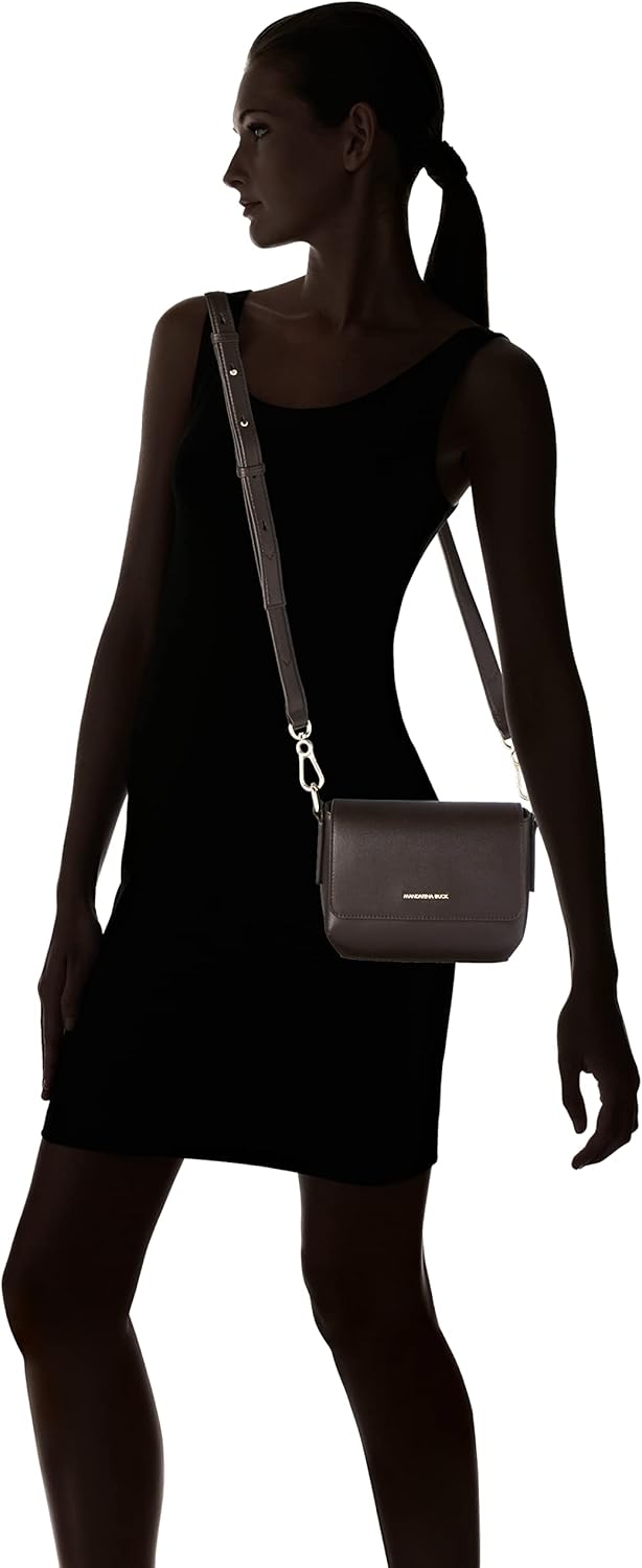 Mandarina Duck Damen Luna Schultertasche, 20x14,5x10 (L x H x W) Mole, Mole